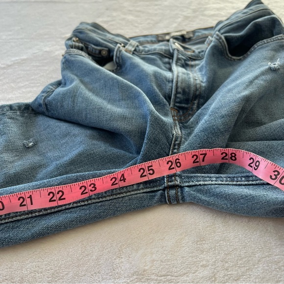 Reformation High & Skinny Distressed Jeans in Rhine - Picture 6 of 7